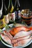 日本酒と魚串 松吉